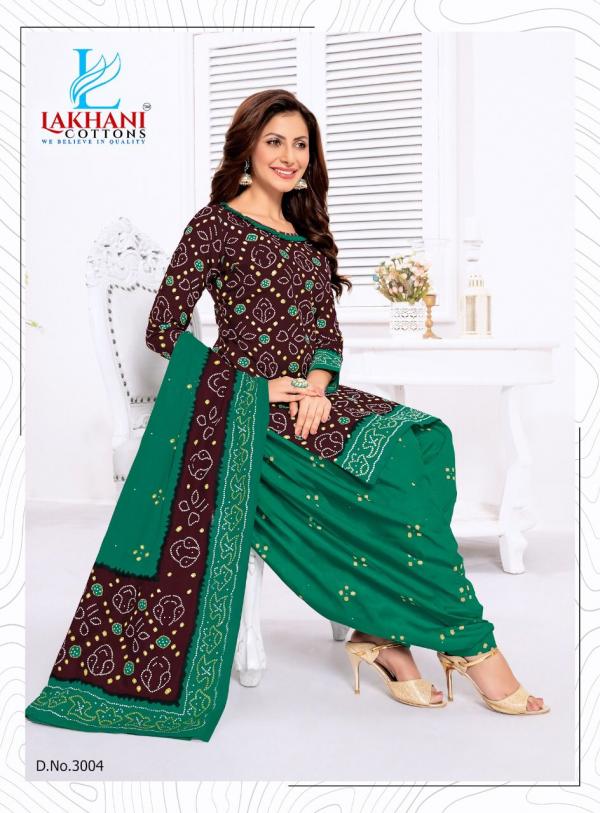 Lakhani Bandhani Vol-3 Cotton Designer Dress Material